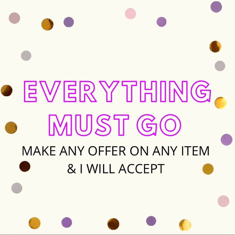 HUGE CLOSET SALE!!!